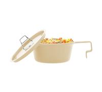 Cuenco de camping de aleación de aluminio, taza de camping de 350 ml con asa | Taza de café de tazón de mezcla ligera portátil para actividades familiares para excursiones de picnic mochila
