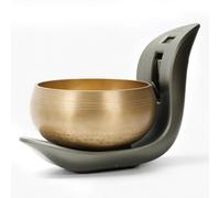 Cuenco de canto automático, cuenco de curación con sonido manos libres para meditación, yoga, atención plena, curación energética, relajación profunda y sueño, cuenco de canto del Himalaya con tono