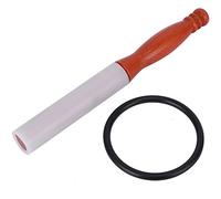 Cuenco de canto de goma con mango de madera para cuencos de sonido de cristal