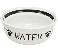 Cuenco de cerámica 2,6 l/ø 25 cm blanco/negro