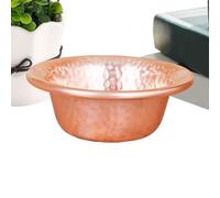 Cuenco de Cobre Martillado para Perro Recipiente de Gato en Cobre de Agua y | Bebedero para Gatitos Amantes de los Animales, Entrenadores, Practicantes, Altar, Yoga, Salón, Dormitorio, Of