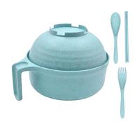 Cuenco de cocina genérico con puntas y cucharón | Dishwasher-Safe Noodle Bowl Steamer For Quick, Vegetables, And Food Cooking - Perfecto para Apartment Living And Small Spaces