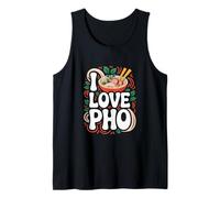 Cuenco de Cocina vietnamita I Love Pho Camiseta sin Mangas