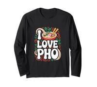 Cuenco de Cocina vietnamita I Love Pho Manga Larga