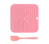 Cuenco de comedor para mascotas, apto para alimentos, con ventosa, recipiente de alimentación lenta, base antideslizante que evita comer en exceso, mantiene el área limpia, comedero lento de silicona