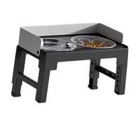 Cuenco de comida 2 en 1 para cachorros, comedero lento para mascotas, dispensador de perros y mascotas, fácil de ajustar, cuenco de agua de alimentación lenta para cachorros