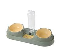 Cuenco de comida para gatitos, dispensador de agua para perros, cuencos de agua para mascotas, suministros de alimentación para perros, soporte grande y pequeño, acero inoxidable