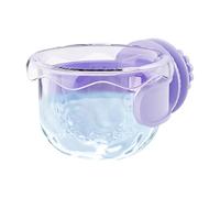 Cuenco de comida para pájaros, cuencos para jaula de pájaros, plato portátil antiderrames para alimentar, beber, loro, guacamayo, cacatúa, al aire libre, aviario, jardín, transportador de viaje