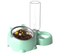 Cuenco De Comida Para Perros - Separación Húmeda, Alimentos Para Gatos Robustos Y Cuenco De Agua, Plato Para Perros Inclinados Con Dispensador De Riego | Desintas De Gatos Desmontables para Perros