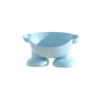 Cuenco de Comida para Perros y Gatos | Resistente Inclinado de 15° para Mascotas, protección para el Cuello, Antideslizante y antiderrames, Cuencos básicos para Perros para una fácil