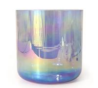 Cuenco de cristal Alchemist, cuenco de cuarzo transparente, hecho a mano, accesorios de meditación, alivia la fatiga y la ansiedad, para profesionales principiantes (color: 6 pulgadas G nota