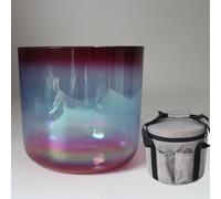 Cuenco De Cristal De Cuarzo De 6 Pulgadas Con Estuche, Bolsa, Mazo Y Junta Tórica. Ideal For Oración, Budismo, Yoga, Reducción Del Estrés Y Ajuste Del Estado Emocional.(G4 tone,432hz)