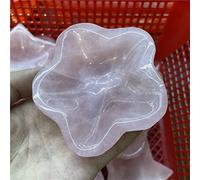 Cuenco De Cristal De Cuarzo Rosa Natural, Piedra De Jabón Y Caja De Piedras Preciosas, Plato Decorativo, Regalo De Decoración Del Hogar,flor