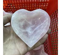 Cuenco De Cristal De Cuarzo Rosa Natural, Piedra De Jabón Y Caja De Piedras Preciosas, Plato Decorativo, Regalo De Decoración Del Hogar,corazón