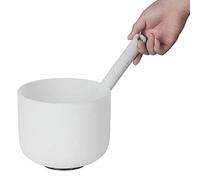 Cuenco de cristal para cantar, sonido de Yoga esmerilado, cuenco para cantar perfecto, palo de goma (Wit Talla ?nica)