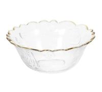 Cuenco de Cristal para Postre, Vidrio, Apilable, Fácil Limpieza, Hogar