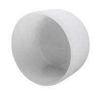 Cuenco de Cristal Sonoro Cuencos tibetanos Cuenco tibetano de cuarzo blanco 9 pulgadas 440 hz/432 hz Crisol cristal curativo con sonido(432hz)