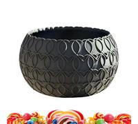 Cuenco De Dulces - Centro De Mesa Para Día De Los Enamorados Con Jarrón De Flores - Bol Para Aperitivos Con Patrón De Corazón - para el Hogar, el Dormitorio, Restaurante, las Fiestas, las Vacacione