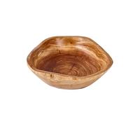 Cuenco de ensalada de madera - Natural Wooden Rustic Table Decor,Food Storage Mixing Serving Bowl | for Fruit Vegetable Snack Food Key Jewelry Kitchen Living Room Bedroom Entryway Farmhouse