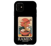 Cuenco de Fideos japoneses Ramen Tokio Retro Japanese Kana Souvenir Carcasa para iPhone 11