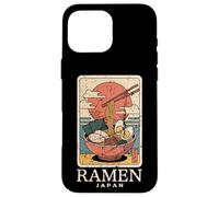 Cuenco de Fideos japoneses Ramen Tokio Retro Japanese Kana Souvenir Carcasa para iPhone 16 Pro MAX