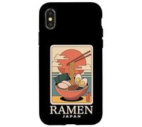Cuenco de Fideos japoneses Ramen Tokio Retro Japanese Kana Souvenir Carcasa para iPhone X/XS