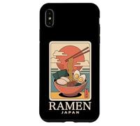 Cuenco de Fideos japoneses Ramen Tokio Retro Japanese Kana Souvenir Carcasa para iPhone XS MAX