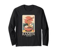 Cuenco de Fideos japoneses Ramen Tokio Retro Japanese Kana Souvenir Manga Larga