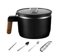 Cuenco de fideos para microondas, caliente rápida y fácilmente sin estufa usando el recipiente de fideos de microondas. Perfecto para aquellos que quieren una comida deliciosa y satisfactoria en unos
