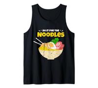 Cuenco de Fideos Ramen, Cultura Japonesa Vintage Kawaii Camiseta sin Mangas
