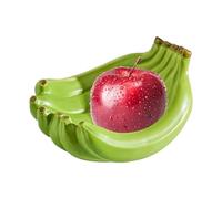 Cuenco de fruta con forma de plátano, bandeja de servicio de postre | Cuenco decorativo de frutas - Divertido de fruta, Portafrutas de cerámica reutilizable para el hogar y el estudio