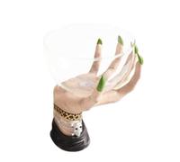 Cuenco de Halloween, soporte para aperitivos con plato, diseño de manos de bruja, decoración de fiesta para cocina, exteriores, picnics, noches temáticas, fiestas familiares, noches de cine, casa