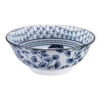Cuenco de hiedra azul y blanco - Flora Japonica - 20,3 x 8 cm 1000 ml