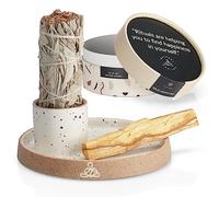 Cuenco de incienso de alta calidad para cada incienso, varillas de incienso, palo santo, salvia blanca, cuenco de incienso I Palo Santo y salvia no están incluidos