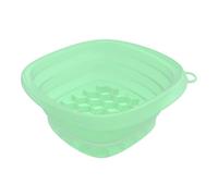 Cuenco de inmersión facial | Lavabo plegable - Lavabo de silicona reutilizable plegable con bandeja de cubo integrada para el cuidado de la piel, spa, cocina y hogar
