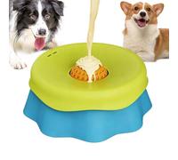 Cuenco de Lamer para Perros con Pelota | Recipiente para Cachorros,Cuenco Lento para Cachorros,para Padres De Mascotas Amantes De Animales Hogar Apartamento Oficina Jardín