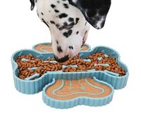 Cuenco de lamer para perros - Cuenco antideslizante para mascotas | Anti-glotón con ventosas, para viajes interiores al aire libre, estimulación mental, educación canina