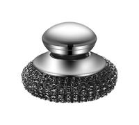 Cuenco de lana de acero inoxidable con mango - Cepillo de | Limpiador ergonómico para sartenes y ollas, resistente a la corrosión, cocina para utensilios de cocina, escenas domésticas