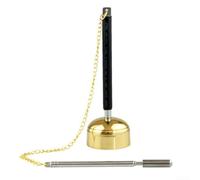 Cuenco de latón con longitud ajustable para meditación y prácticas de yoga para promover la calma a través de la terapia de sonido (tamaño L)