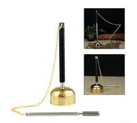 Cuenco de latón para terapia de canto diseñado para yoga y alivio del estrés, ofrece una opción de ajuste de longitud flexible (tamaño L)