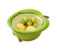 Cuenco De Lavado De Frutas - Grueso Y Lindo, Multifuncional De Drenaje Rápido - Colador De Cocina De Larga Duración, Colador De Alimentos | Atractivo Visual De Mesa Para Ensaladas De Bayas Pastas