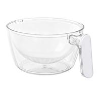 Cuenco De Lavado De Frutas - Preparación Vegetariana Con Mango Giratorio | Arandela De Frutas Y Verduras Para Alimentos De Ensalada De Cocina Que Mezcla Limpieza De Cocina Preparación De Camping A