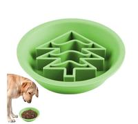 Cuenco de lentitud para perros | Placa antientrada en silicona | Mascotas para comida para mascotas con diseño interactivo para evitar asfixia, lavable y no resbalar