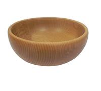 Cuenco de madera de 16 cm - Ensalada de frutas frutos secos, plato cocina comedor