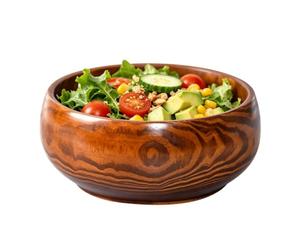 Cuenco de madera de acacia para fideos de 6.3 pulgadas, plato de sopa | RamenBowl - Vajilla de grano de madera natural para Pho, ensalada, aperitivos, fideos, sopa, pasta, cocina del hogar