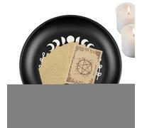 Cuenco de meditación, plato de de oración, plato religioso vintage para adoración tradicional, meditación, oración, simbolismo, decoración, ceremonia de manifestación