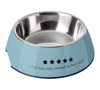 Cuenco de melamina Mayfair, color azul claro, tamaño 350 ml