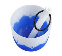 Cuenco de Notas Musicales, Curación de Sonido, Procesamiento Fino Esmerilado, Cuenco de Cristal de Cuarzo, Herramienta de Descompresión de Fácil Uso para Fitness en Interiores