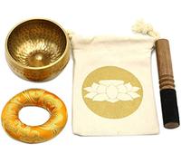 Cuenco de ofrenda budista/taza Altar de meditación de yoga, juego de cuenco tibetano único con símbolo de lingam, for meditación, chakra, cuenco de curación, hecho a mano en Nepal ( Size : 8cm(3.15inc