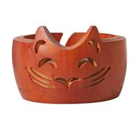 Cuenco de para gatos - Cuenco de de madera hecho a mano, Cuencos de de gato para ganchillo, Bonito cuenco de de gato de madera | Cuenco de tejer hecho a mano al